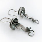 Zarte handwerkliche Ohrring