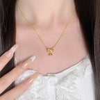 Atemberaubende Gold Halskette für den Alltag