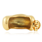 Charmante Gold Ohrring für jeden Anlass