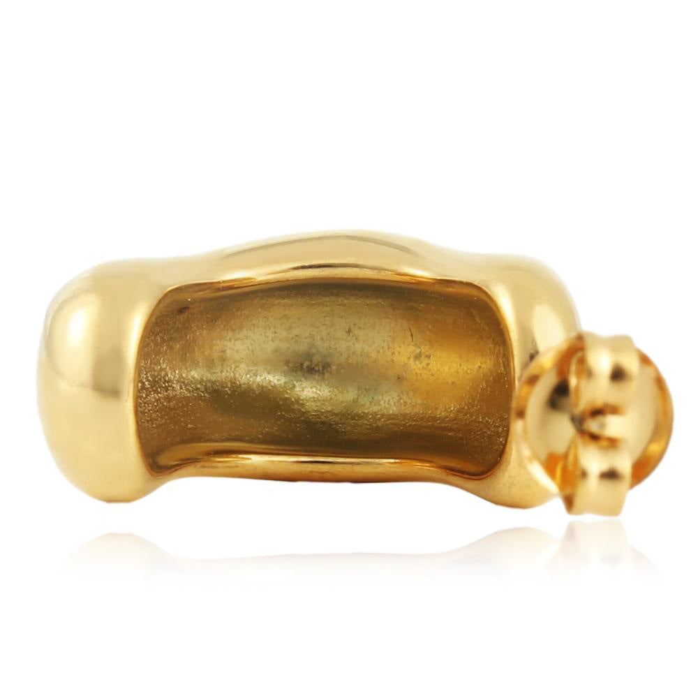 Charmante Gold Ohrring für jeden Anlass