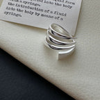 Klassische Silber Ring mit zeitloser Eleganz