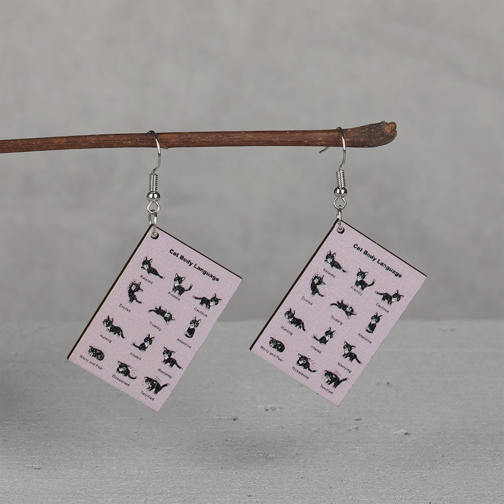 Atemberaubende Ohrring für den Alltag