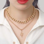 Atemberaubende Gold Halskette für den Alltag