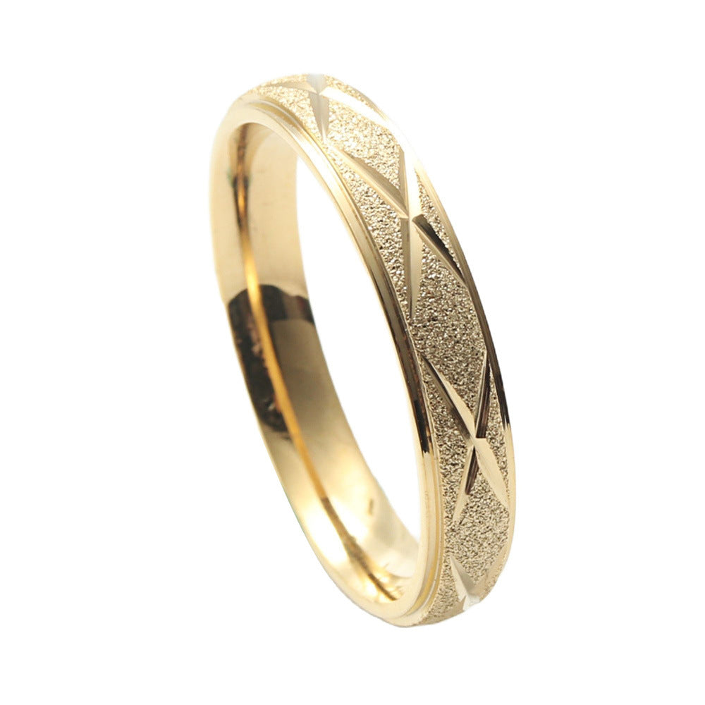 Zarte handwerkliche Ring