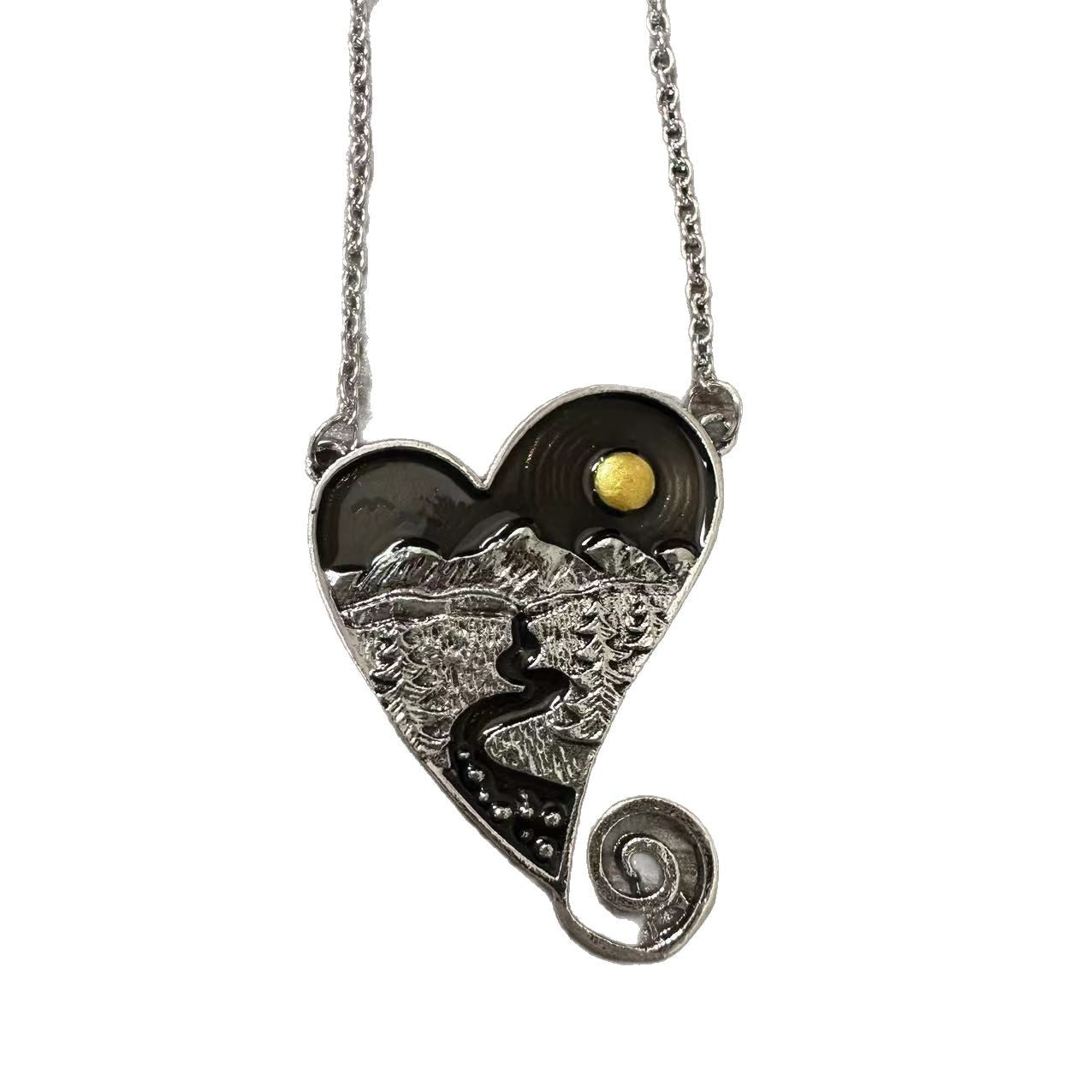 Schöne Halskette mit einzigartigem Stil