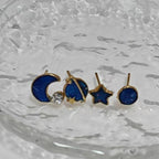 Zarte handwerkliche Ohrring