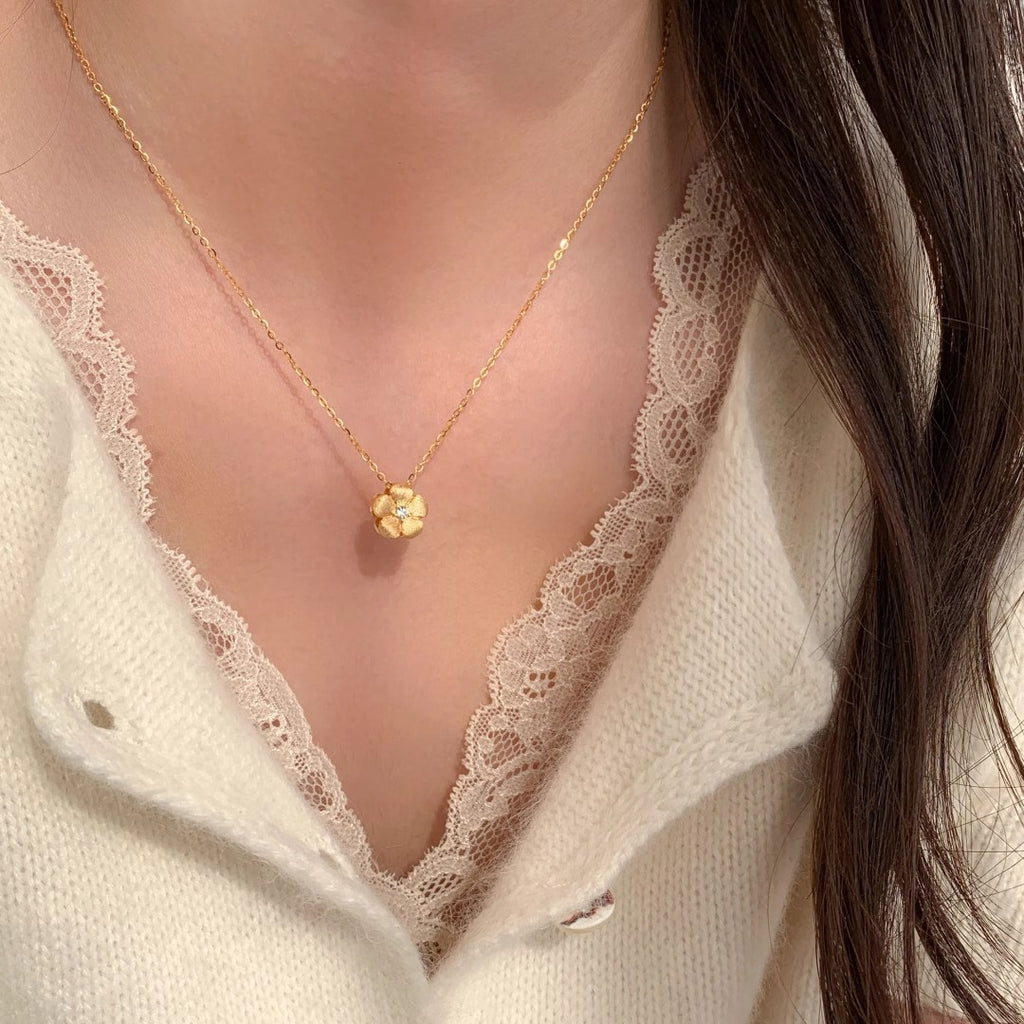 Elegante Gold Halskette für jeden Anlass