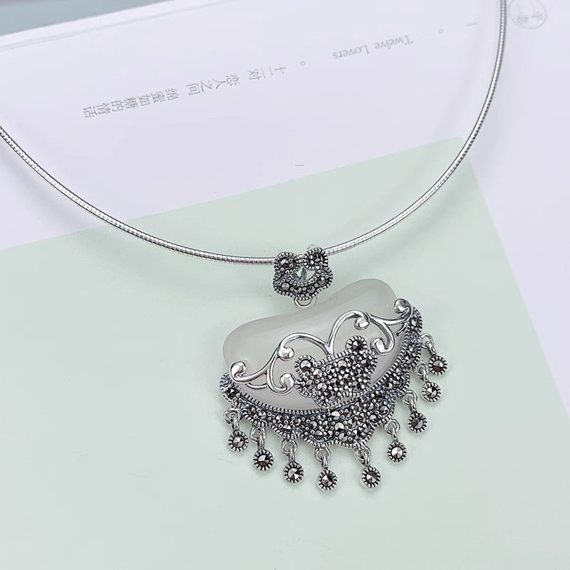 Klassische Silber Halskette mit zeitloser Eleganz