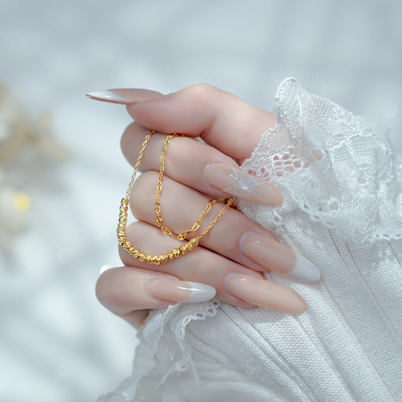 Handgefertigte Vintage Gold Armband