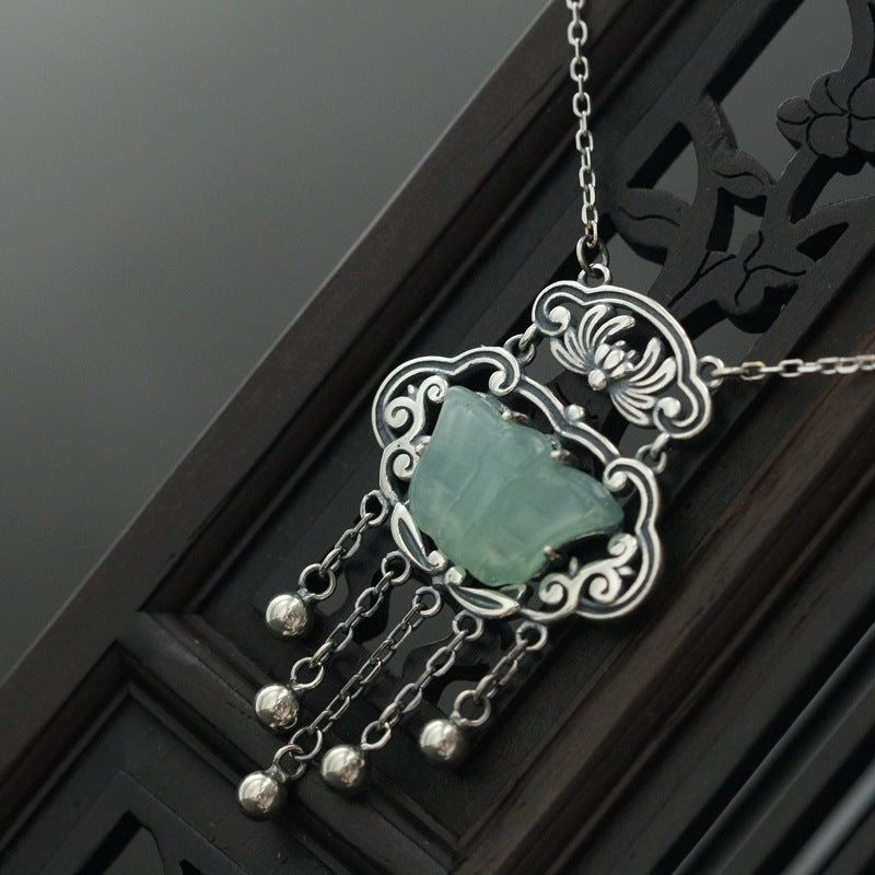 Romantische Silber Halskette für besondere Momente