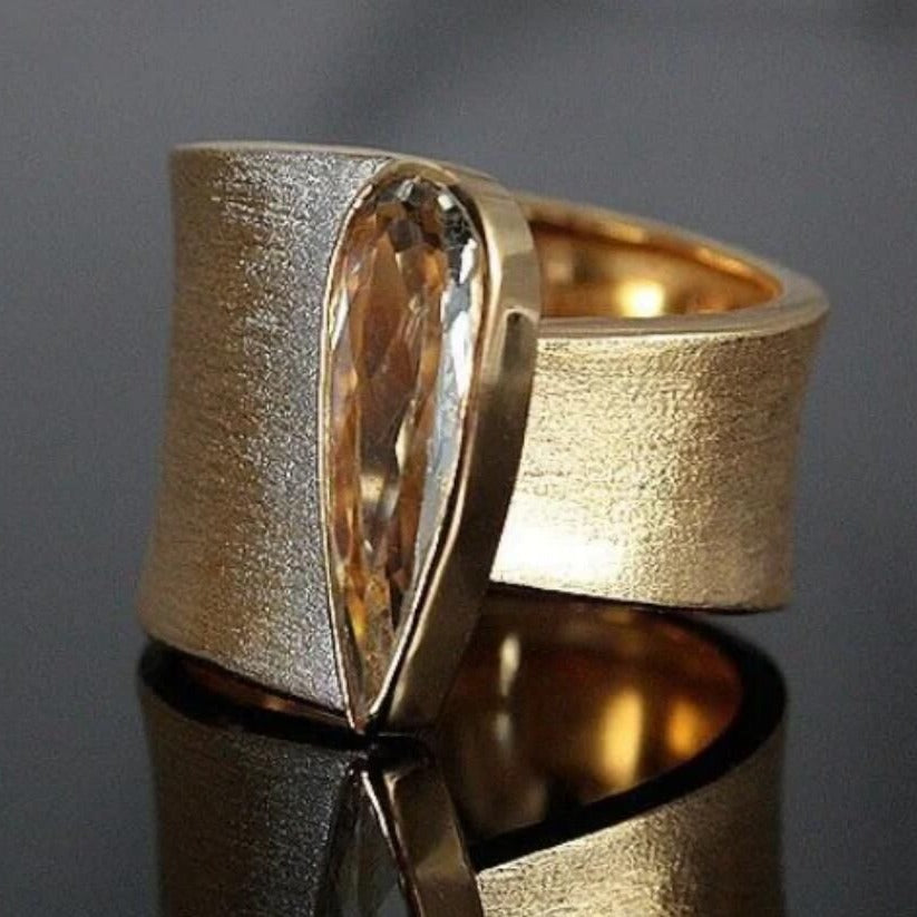 Atemberaubende Gold Ring für den Alltag