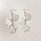 Zarte handwerkliche Ohrring