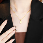 Klassische Gold Halskette mit zeitloser Eleganz