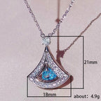 Zarte handwerkliche Halskette