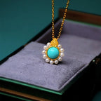 Zarte handwerkliche Silber Halskette