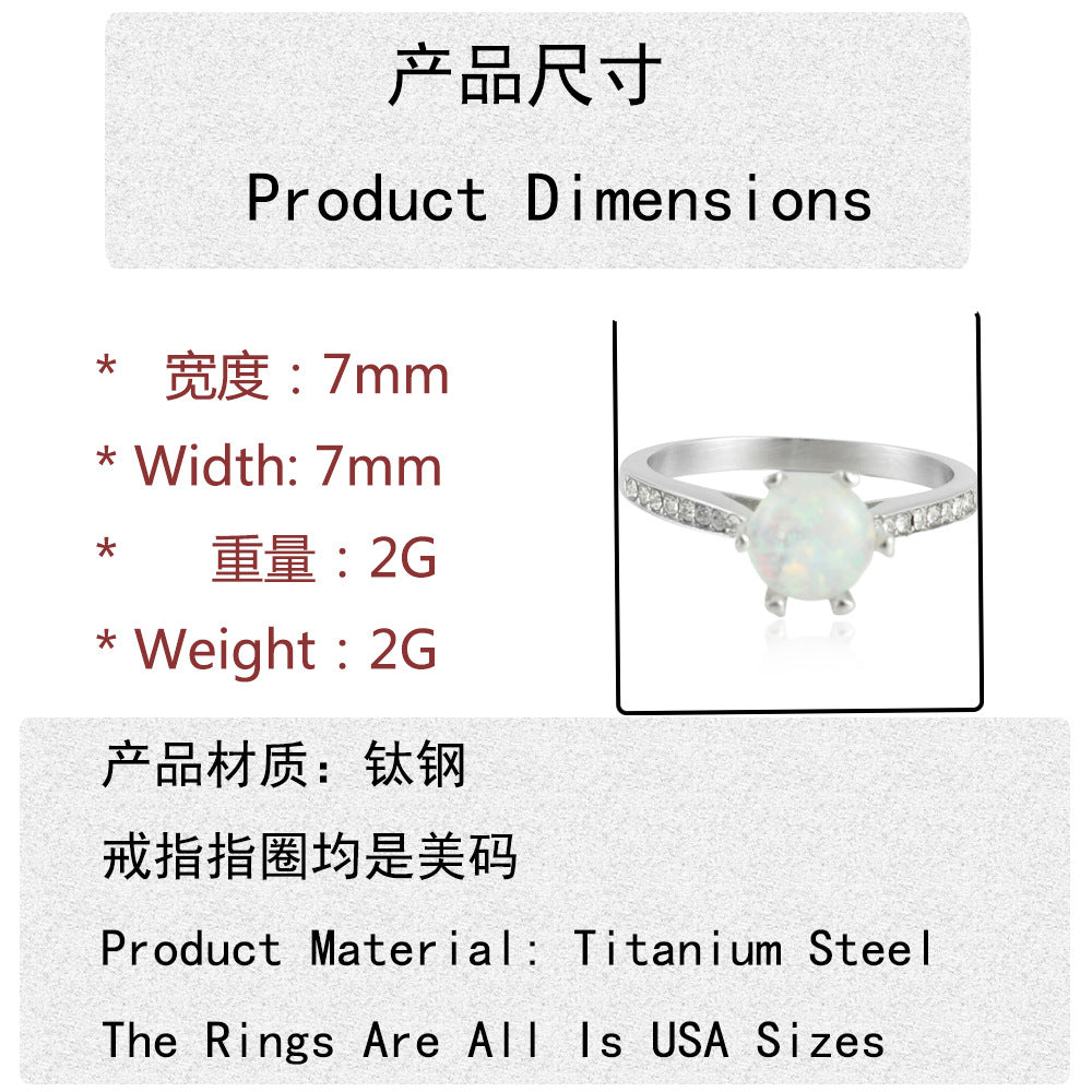 Zarte handwerkliche Ring