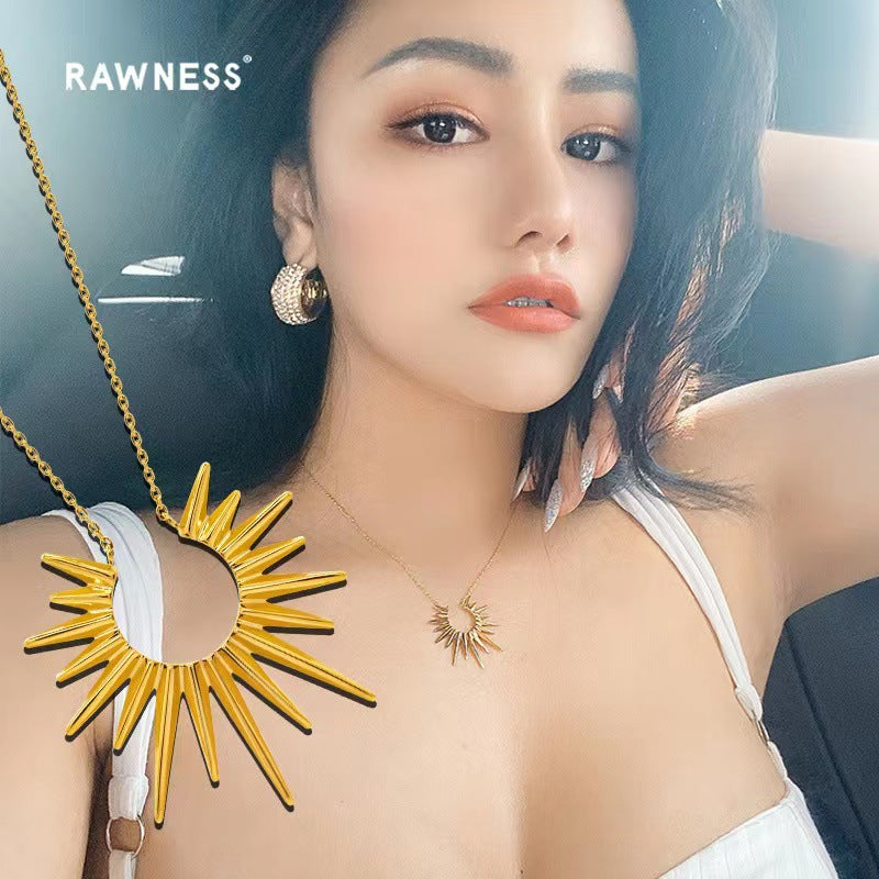 Romantische Gold Halskette für besondere Momente