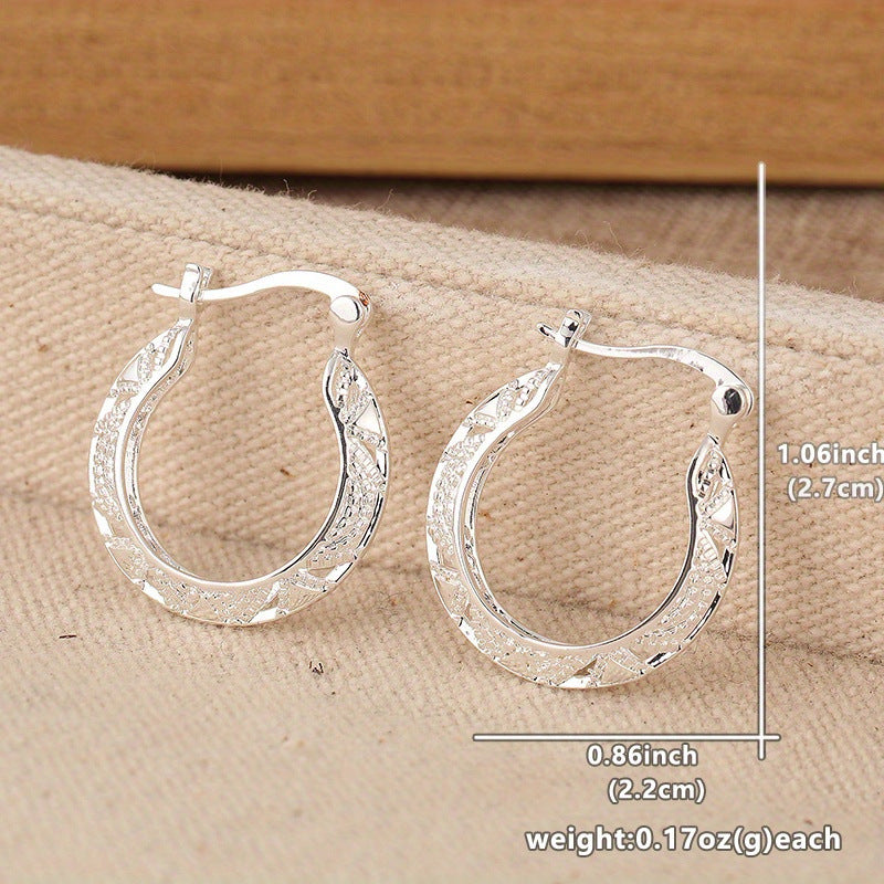 Atemberaubende Ohrring für den Alltag