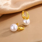 Schöne Gold Ohrring mit einzigartigem Stil