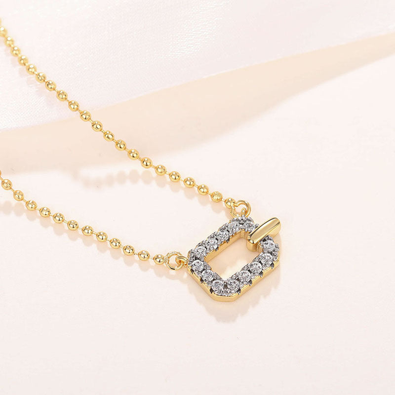 Zarte handwerkliche Halskette