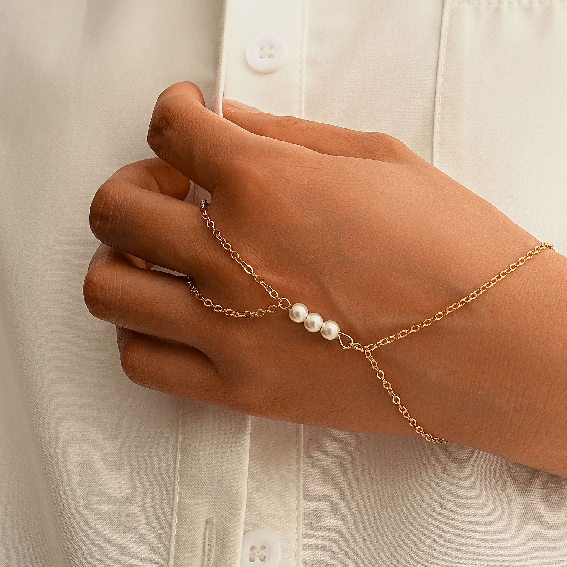 Schöne Perlen Armband mit einzigartigem Stil