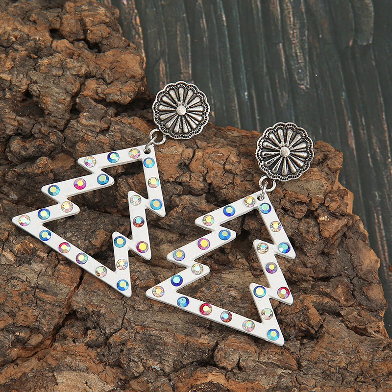 Handgefertigte Vintage Ohrring