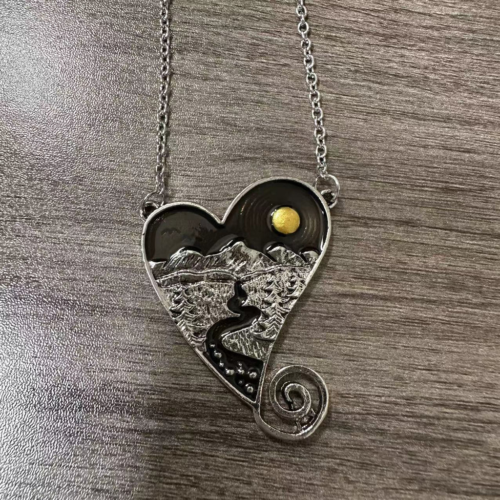 Schöne Halskette mit einzigartigem Stil