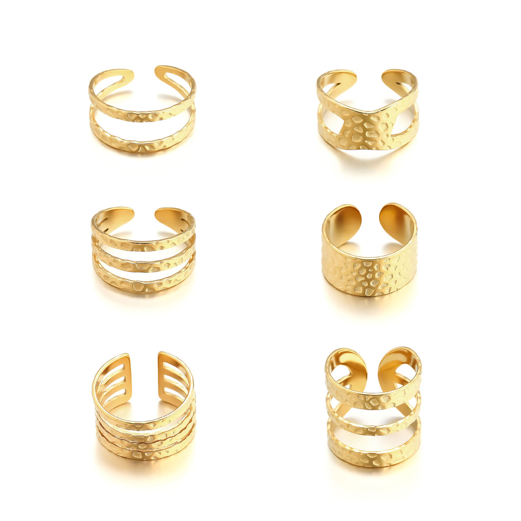 Atemberaubende Gold Ring für den Alltag