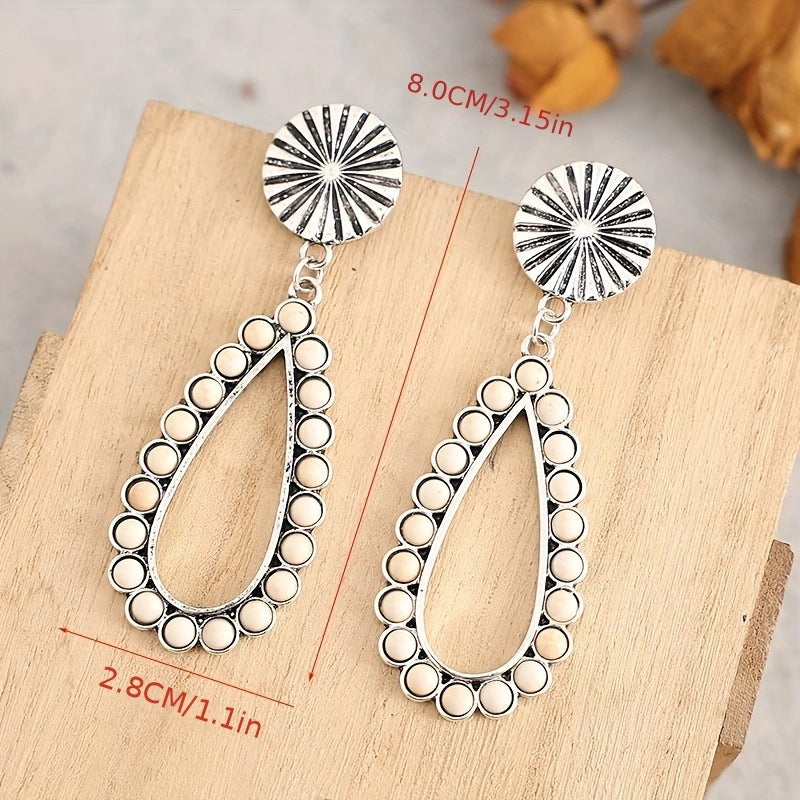 Handgefertigte Vintage Ohrring