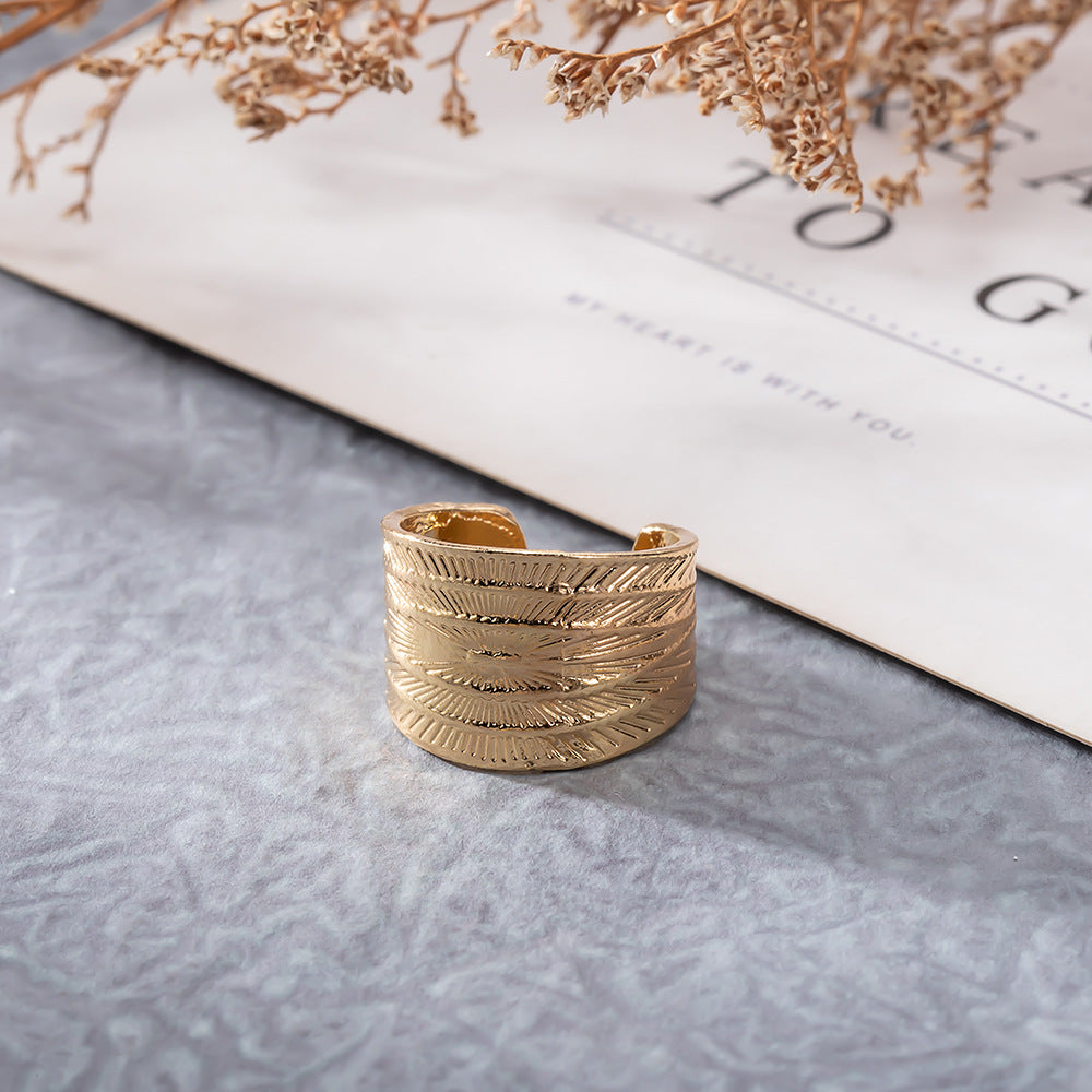 Handgefertigte Vintage Gold Armband