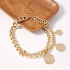 Zarte handwerkliche Halskette