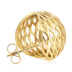 Atemberaubende Gold Ohrring für den Alltag