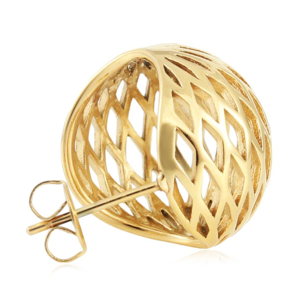 Atemberaubende Gold Ohrring für den Alltag