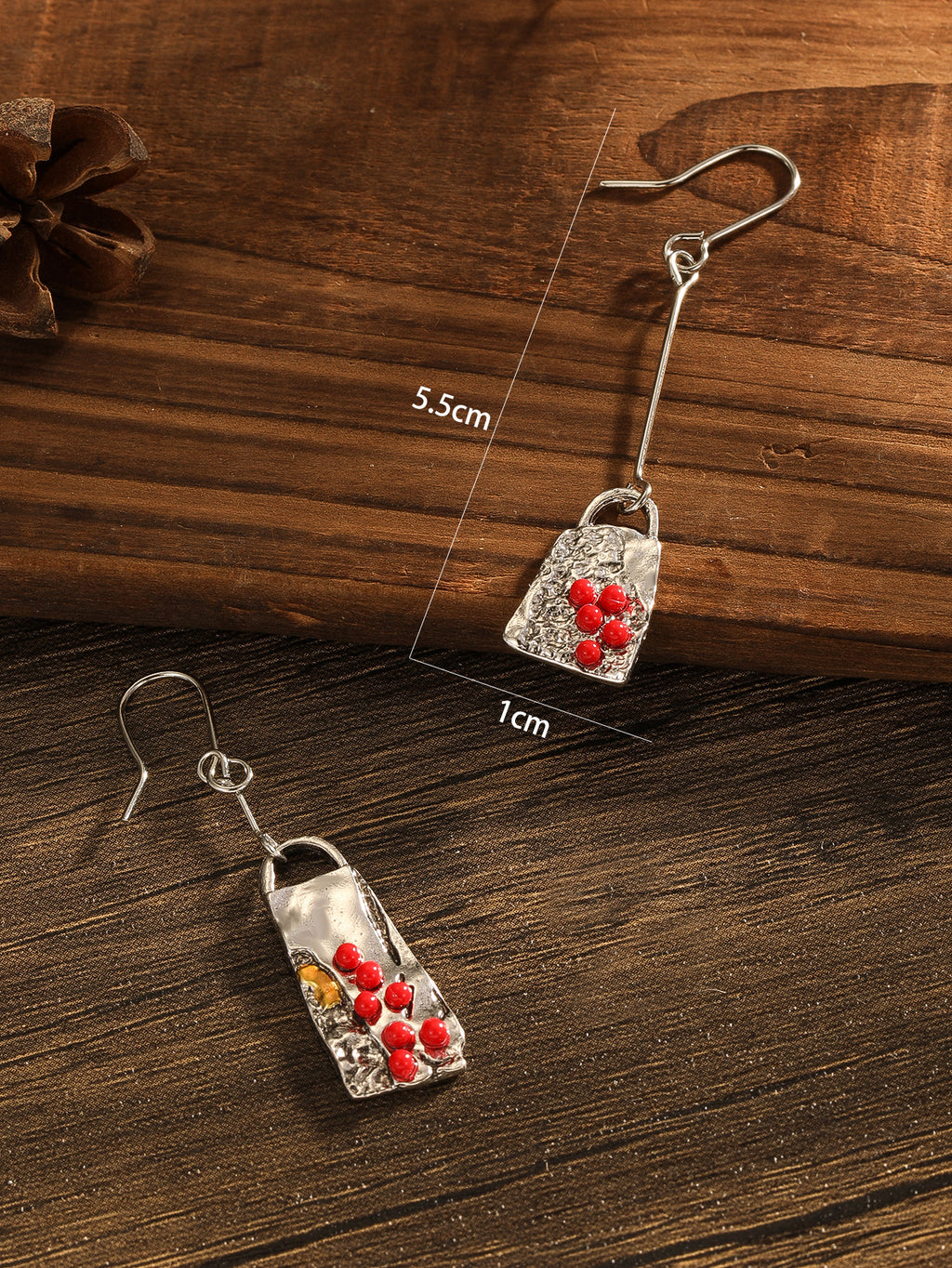 Atemberaubende Ohrring für den Alltag