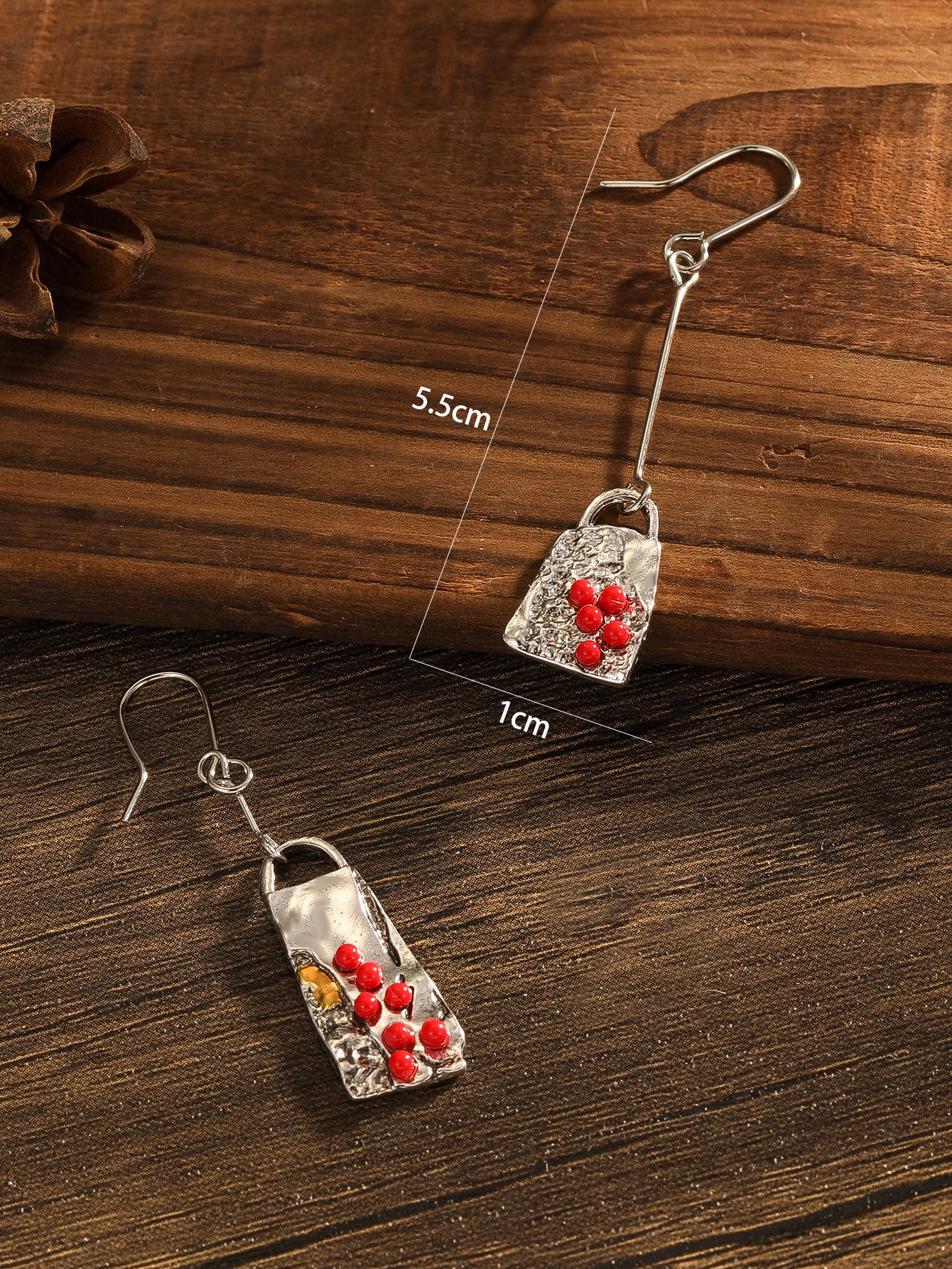 Atemberaubende Ohrring für den Alltag