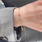 Atemberaubende Gold Armband für den Alltag