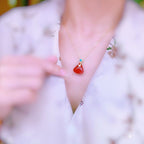 Romantische Silber Halskette für besondere Momente