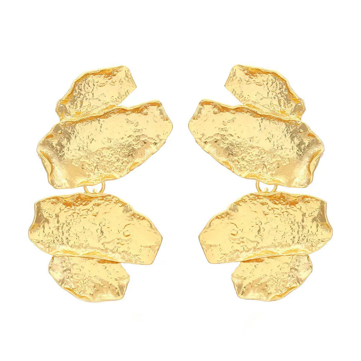 Atemberaubende Gold Ohrring für den Alltag