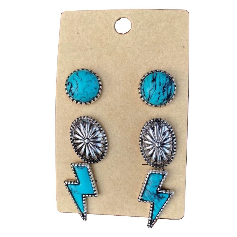 Handgefertigte Vintage Ohrring