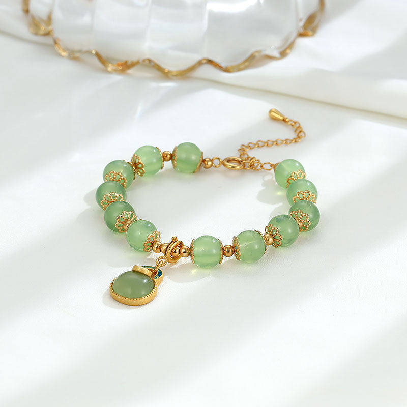 Zarte handwerkliche Silber Armband