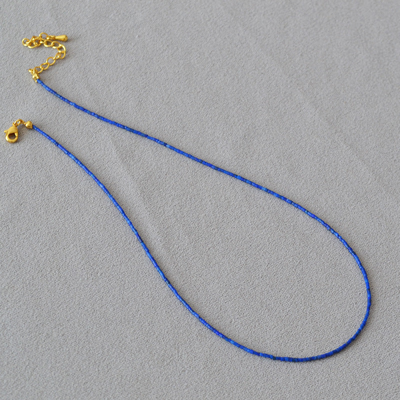 Schöne Gold Halskette mit einzigartigem Stil