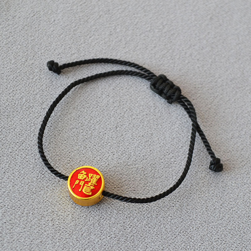 Handgefertigte Vintage Gold Armband