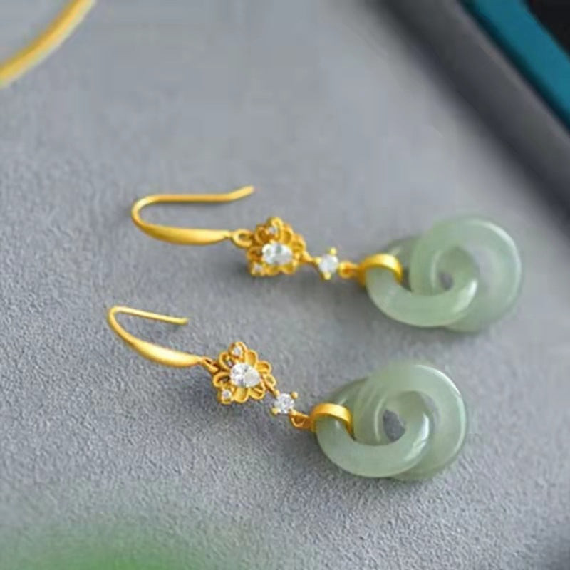 Atemberaubende Gold Ohrring für den Alltag