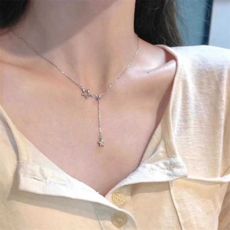 Zarte handwerkliche Halskette