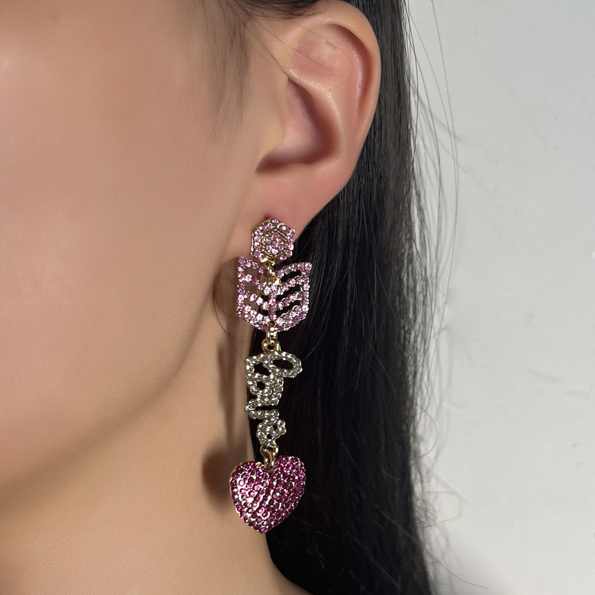 Atemberaubende Ohrring für den Alltag