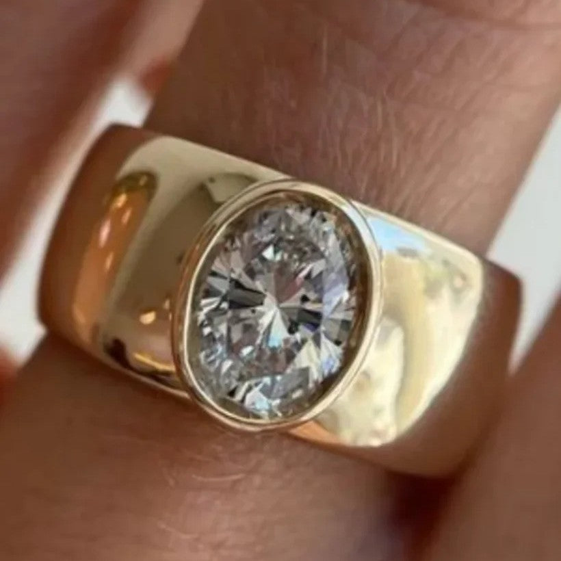 Atemberaubende Gold Ring für den Alltag