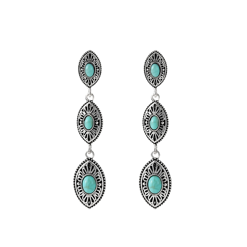 Zarte handwerkliche Ohrring