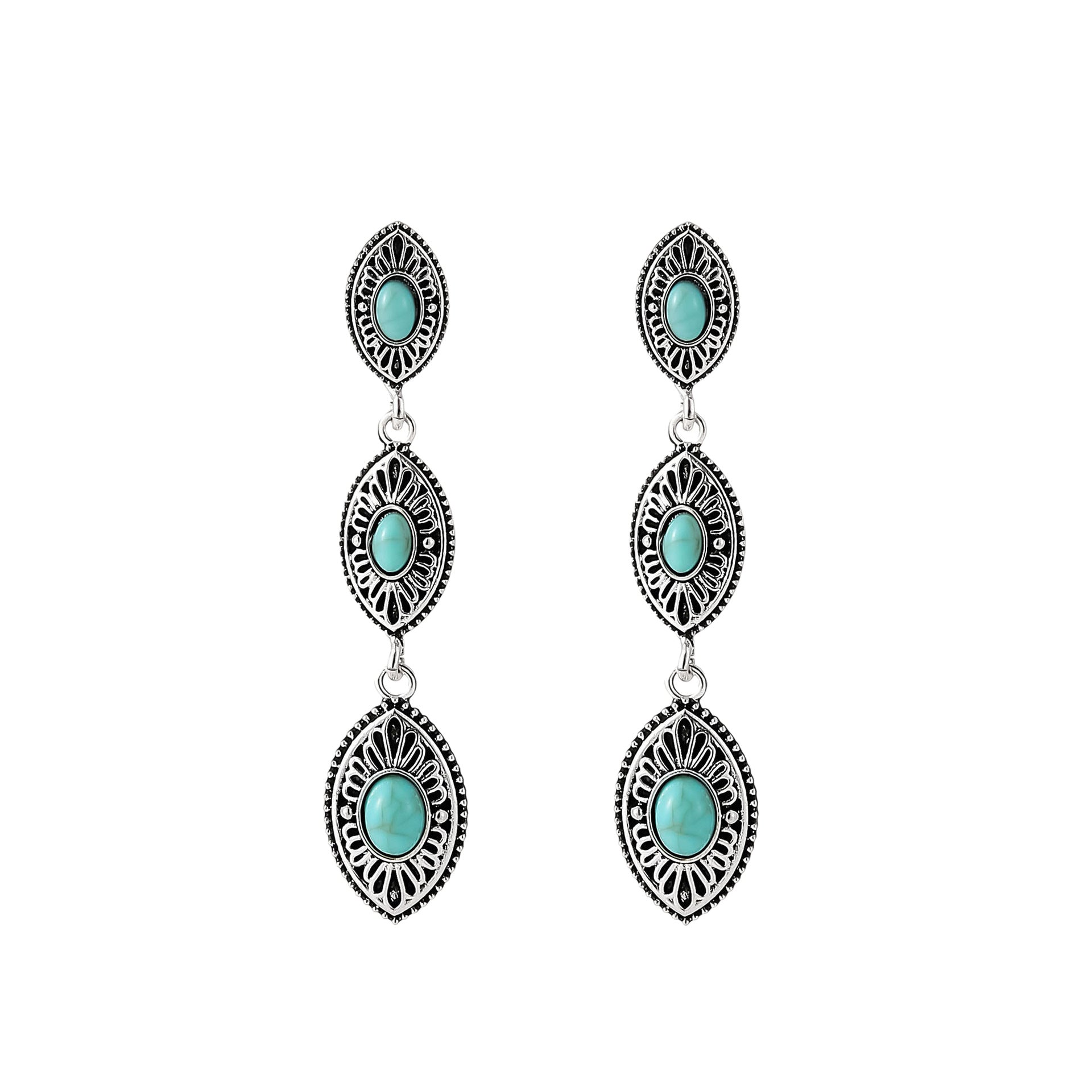 Zarte handwerkliche Ohrring