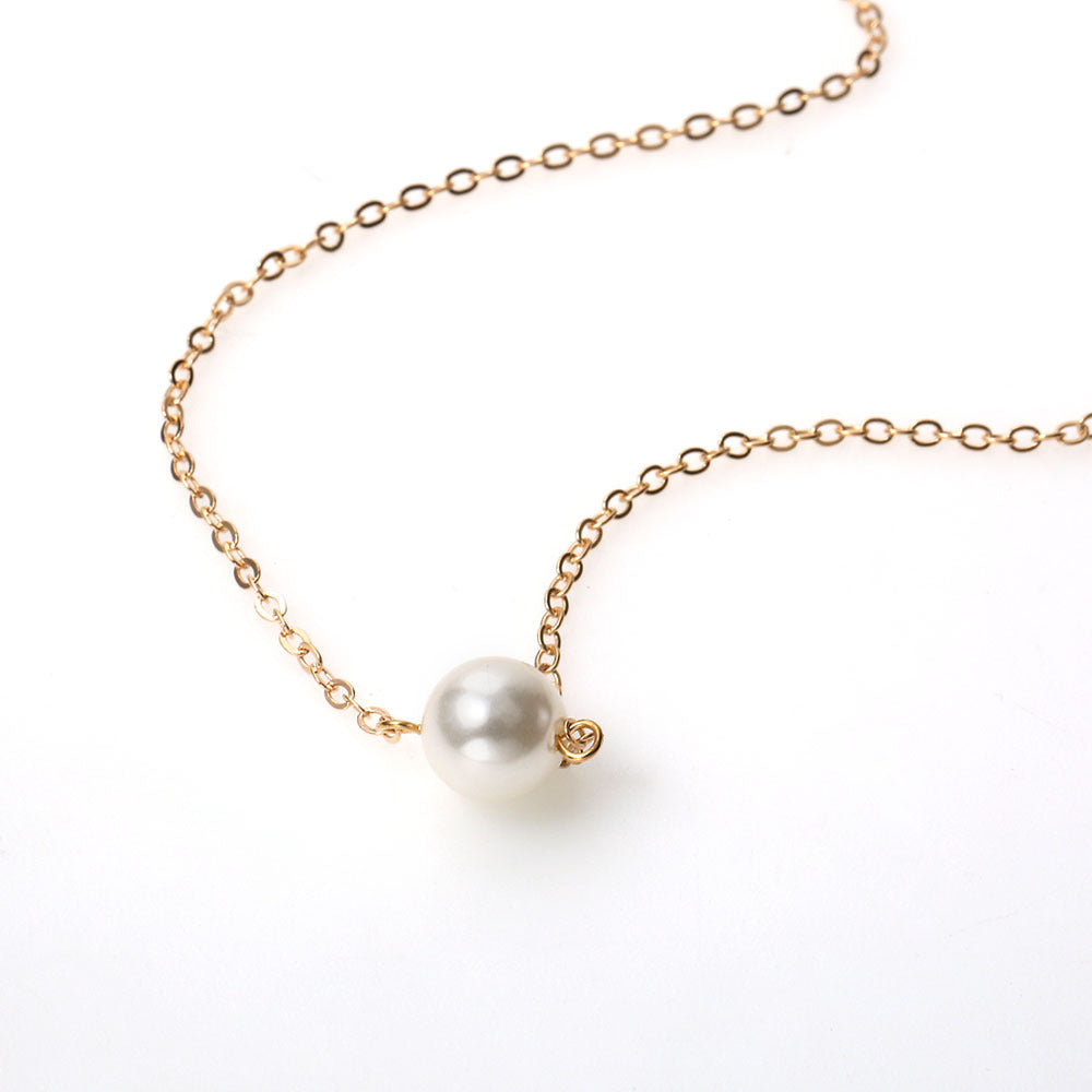 Schöne Perlen Halskette mit einzigartigem Stil