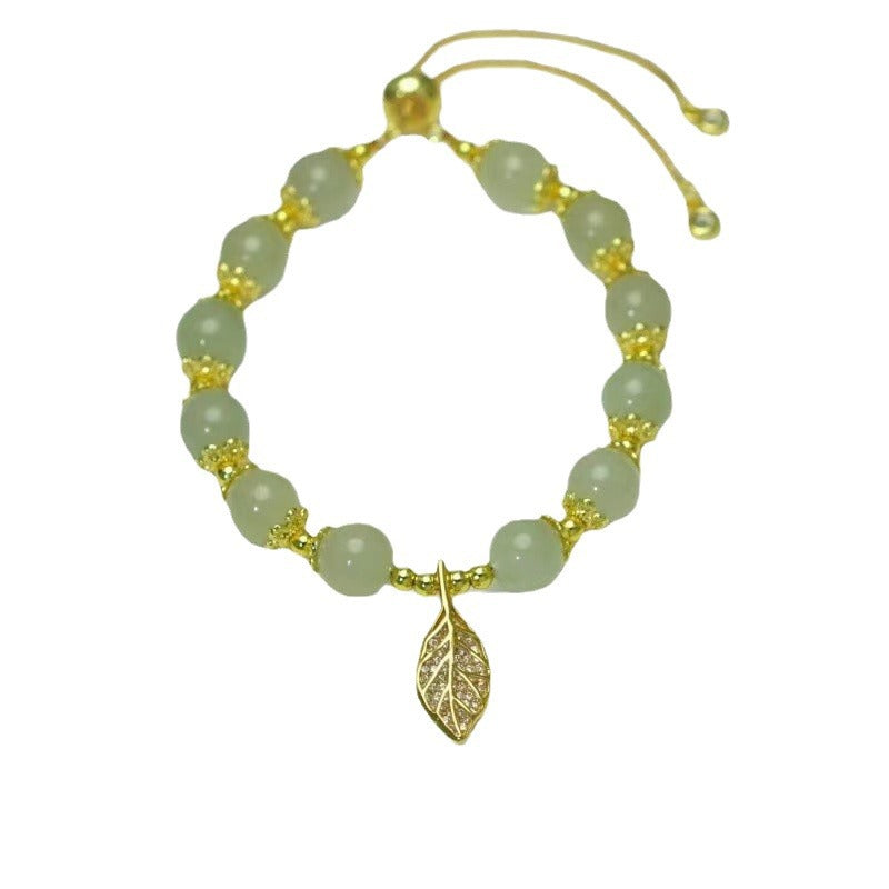 Zarte handwerkliche Gold Armband